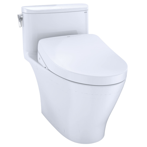 TOTO Nexus 1G One-Piece Toilet w/ WASHLET+ S500e in Cotton, 1.0 GPF, Auto Flush - TOTO MW6423046CUFGA#01