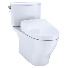 Load image into Gallery viewer, TOTO Nexus 1G Two-Piece Toilet w/ WASHLET+ S500e in Cotton, 1.0 GPF, Auto Flush - TOTO MW4423046CUFGA#01